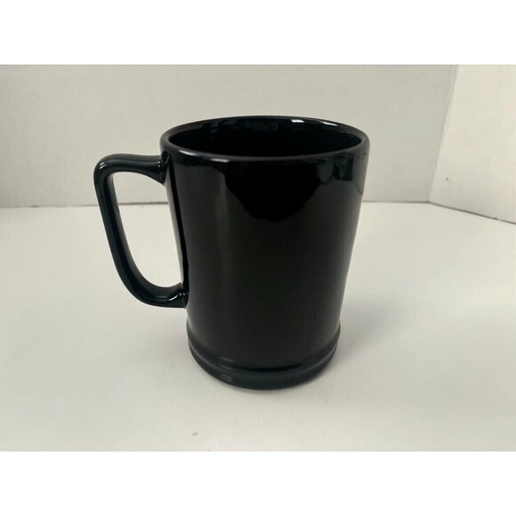 HARLEY DAVIDSON Motorcycles Coffee Mug Raised Flaming Skulls Black 2011 - Picture 2 of 5